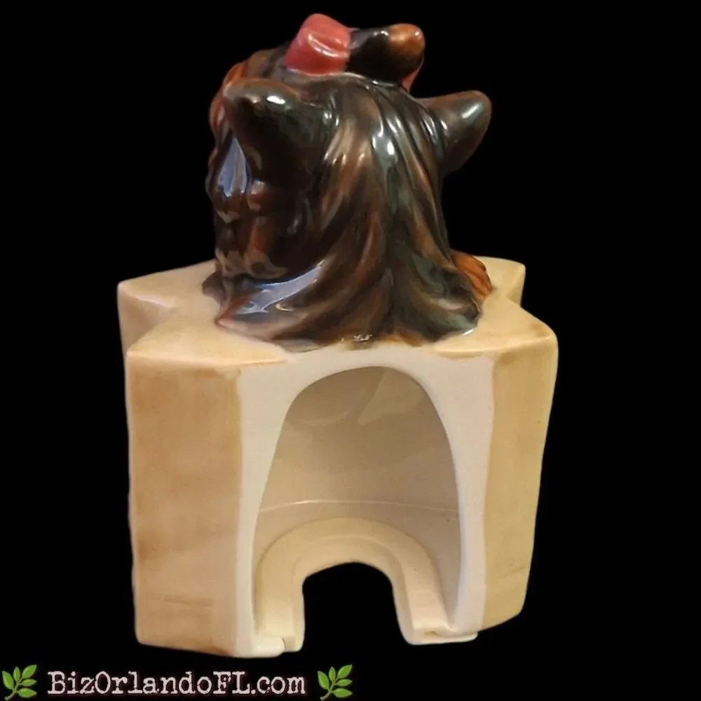 VINTAGE Big Sky Yorkshire Terrier Self-Standing Figurine HTF